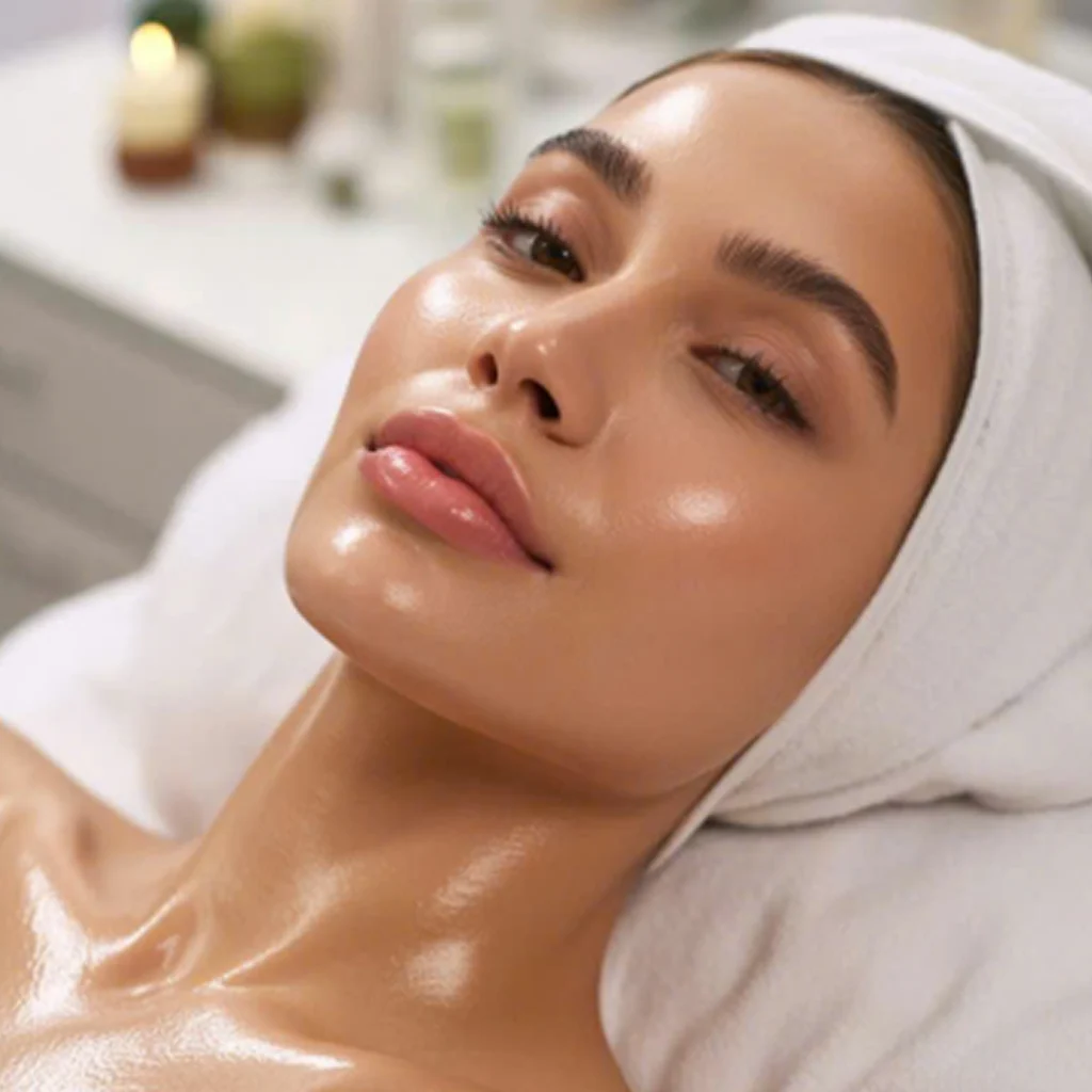 Trajtim Glass Skin për lëkurë të lëmuar, të hidratuar dhe me shkëlqim